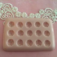 Tiny Roses, rose Silicone Mold By Oh! Sweet Art FDA Approved for Food N2