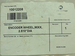 Markem-Imaj 10012208 Encoder Wheel, 90xx, 2.510" OD, 1/4" Wide