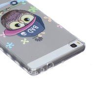 Huawei P8 Lite Case, Firefish Durable Soft TPU Back Case [Soft-Flex] Drop Protection Scratch-Resistant Cover Skin... N20