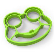 Tenta Kitchen Silicone Egg Ring Mold, Pancake Mold Set -Rabbit, Owl and Skull (Pack of 3) N4