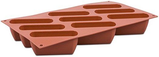 Silikomart Professional Orange Non Stick Wedge 9 forms N3