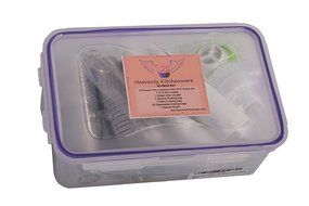 Russian Piping Tip 55 Pc Set (30 Russian Tips,1 Tri-Color Coupler,1 Single Color Coupler, 1 Silicone and 1 Fabric... N5