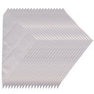 Russian Piping Tip 55 Pc Set (30 Russian Tips,1 Tri-Color Coupler,1 Single Color Coupler, 1 Silicone and 1 Fabric... N7