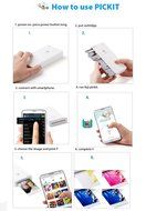 Fujifilm smartphone printer pickit portable for Android iphone galaxy LG optimus IOS NEW N3