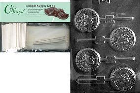 Cybrtrayd J099 Navy Pop Jobs Chocolate Candy Mold N3