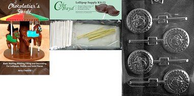 Cybrtrayd J099 Navy Pop Jobs Chocolate Candy Mold N4