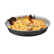 LoveS 30 Pcs Disposable Aluminum Foil Pans, 20Pcs 5" and 10Pcs 9" Disposable Pie Pan Foil Pan, 30Pcs Disposable...