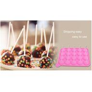 Kamlife KT 15-Cavity Flower Cake Chocolate Pan Candy Silicone Baking Mold Tray&pound;&uml;15-Cavity Flower&pound;&copy; N10