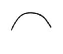 Iautomatic For iRobot Roomba 400 500 600 700 Series 550 620 Rubber Bumper Guard Black Pad