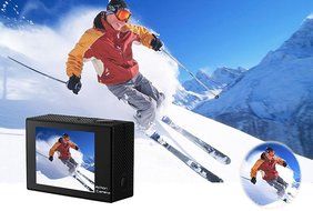 Maifang Ultra HD 4K WIFI Sport Action Camera 12MP 2 Inch Full HD 1080P 60FPS Waterproof Diving Camera with 2 Batteries...