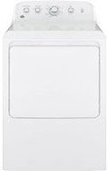GE 6.2 Cu Ft Front Loading White Gas Dryer