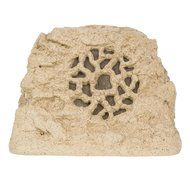 SpeakerCraft Boom Tomb 10" In-Ground Subwoofer with Ruckus 6 One Rock Landscape Speaker - Pair (Sandstone)