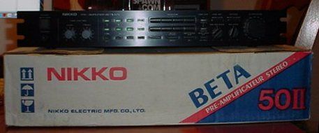 Nikko 50II Beta Stereo Pre-Amplifier