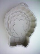 MicroBake Big Bird Cake Pan -- 1989 Muppets -- similar to Wilton Cake Pan -- as shown