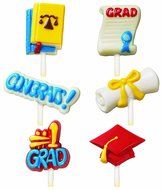 Wilton 2115-1729 Graduation Lollipop Candy Mold N2