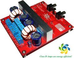 Class D Power Amplifier, 250W X 2, 500W X 1