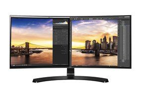 LG 34UC88-B 34-Inch 21:9 Curved UltraWide QHD IPS Monitor with USB Quick Charge N11