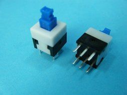HOT SALE!!! BARGAIN PRICE!!! 2pcs 7mmx7mm 7x7 Square Lock Latch mini Tactile Power Switch FOR Panel PCB,7MM in...