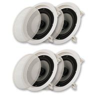 Acoustic Audio CS-IC82-2PR 300 Watt 8" 2-Way Home Theater In-Wall/Ceiling Speakers (2-Pair)