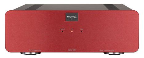 SPL Performer s800 Pro-Fi 570-watt Stereo Balanced Power Amp (Red)