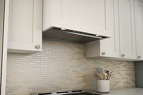Zephyr AK9128AS Monsoon Mini 30" One Piece Liner with 300 CFM Dual Level Halogen Lighting 3 Speed Mechanical Slide...
