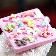 Generic Silicone Sugarcraft Chocolate Mould Cake Decorating Bow Mold