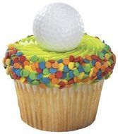 Golf Ball Cupcake Rings Party Favors (48-Pack)