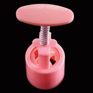 Newest Pink Moon Cake Decoration Mold Mould 50g Cartoon Animal Round 6 Stamps cookie cutter mold Mid Autumn Festival...
