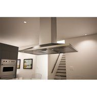 Zephyr 42W in. Anzio Island Range Hood N3