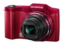 Olympus SZ-14 Red Digital Camera - International Version (No Warranty)