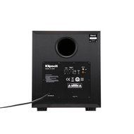 Klipsch R-14M Reference Monitor Speakers with R-10SW 10" Powered Subwoofer (Black) N8