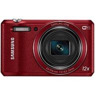 Samsung WB35F 16.2 Megapixel Compact Camera - Red - 3 LCD - 16:9 - 12x Optical Zoom - 2x - Optical (IS) - 4608...