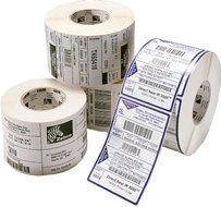 Zebra Receipt Paper - 4&quot; x 74 ft - 36 / Carton - White