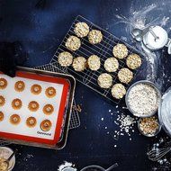 Genround Silicone Baking Mats (Set of 3) - 2 x Large Half Sheet, 1 x Small Quarter Sheet - Non Stick Heat Resistant... N3