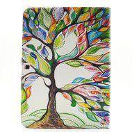 Tab 4 7.0 Case, Firefish Damage Resistance Case Premium PU Leather Wallet Card Slots Kickstand Feature Case for... N19