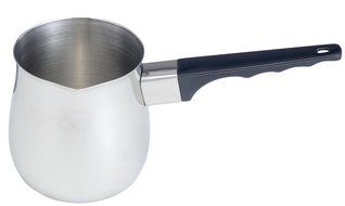 HIC Turkish Coffee Warmer and Butter Melting Pot, Stainless Steel, 24-Ounce Capacity, &frac34;-Quart N3