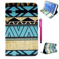 Tab 4 7.0 Case, Firefish Damage Resistance Case Premium PU Leather Wallet Card Slots Kickstand Feature Case for... N22