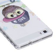 Huawei P8 Lite Case, Firefish Durable Soft TPU Back Case [Soft-Flex] Drop Protection Scratch-Resistant Cover Skin... N27