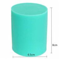 UR Bakeware Silicone Rose Flower Candle Mold Soap Mould Cylinder Wedding DIY Baking Molds N5
