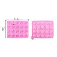 Kamlife KT 15-Cavity Flower Cake Chocolate Pan Candy Silicone Baking Mold Tray&pound;&uml;15-Cavity Flower&pound;&copy; N11