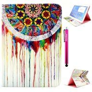 Tab 4 7.0 Case, Firefish Damage Resistance Case Premium PU Leather Wallet Card Slots Kickstand Feature Case for... N31