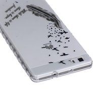 Huawei P8 Lite Case, Firefish Durable Soft TPU Back Case [Soft-Flex] Drop Protection Scratch-Resistant Cover Skin... N35