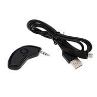 Generic BTS-70 Mini 3.5mm Aux Bluetooth Stereo Audio Receiver Adapter Car Kit Hands-free for iPhone Smartphone N7