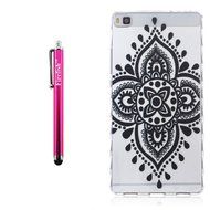 Huawei P8 Lite Case, Firefish Durable Soft TPU Back Case [Soft-Flex] Drop Protection Scratch-Resistant Cover Skin... N39