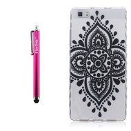 Huawei P8 Lite Case, Firefish Durable Soft TPU Back Case [Soft-Flex] Drop Protection Scratch-Resistant Cover Skin... N45