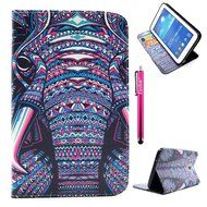 Tab 4 7.0 Case, Firefish Damage Resistance Case Premium PU Leather Wallet Card Slots Kickstand Feature Case for... N43