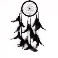 Creazy Handmade Dream Catcher Circular Net With feathers Wall Hanging Decoration Decor Ornament Craft Gift (White) N7