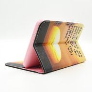 Tab 4 7.0 Case, Firefish Damage Resistance Case Premium PU Leather Wallet Card Slots Kickstand Feature Case for... N45