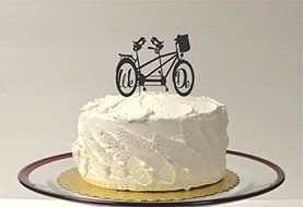 Tandem Bicycle Wedding Cake Topper Bike Cake Topper We Do Wedding Cake Topper Mountain Bike Cake Topper Cyclist... N2