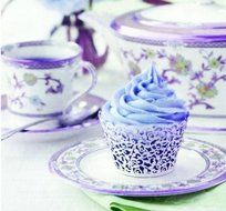 Youbedo White Cupcake Wrappers Paper Cups Little Vine Lace Little Cake Case Trays Food Decoration (100pcs) N4